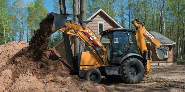 New Case Loader Backhoes